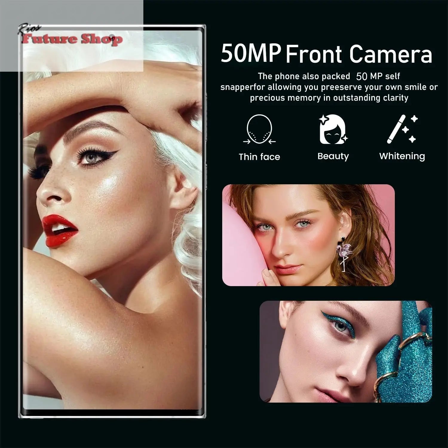 A54 5g mobile phone 6.8 inch 16Gb + 512Gb Android 13 - Rios Future Shop