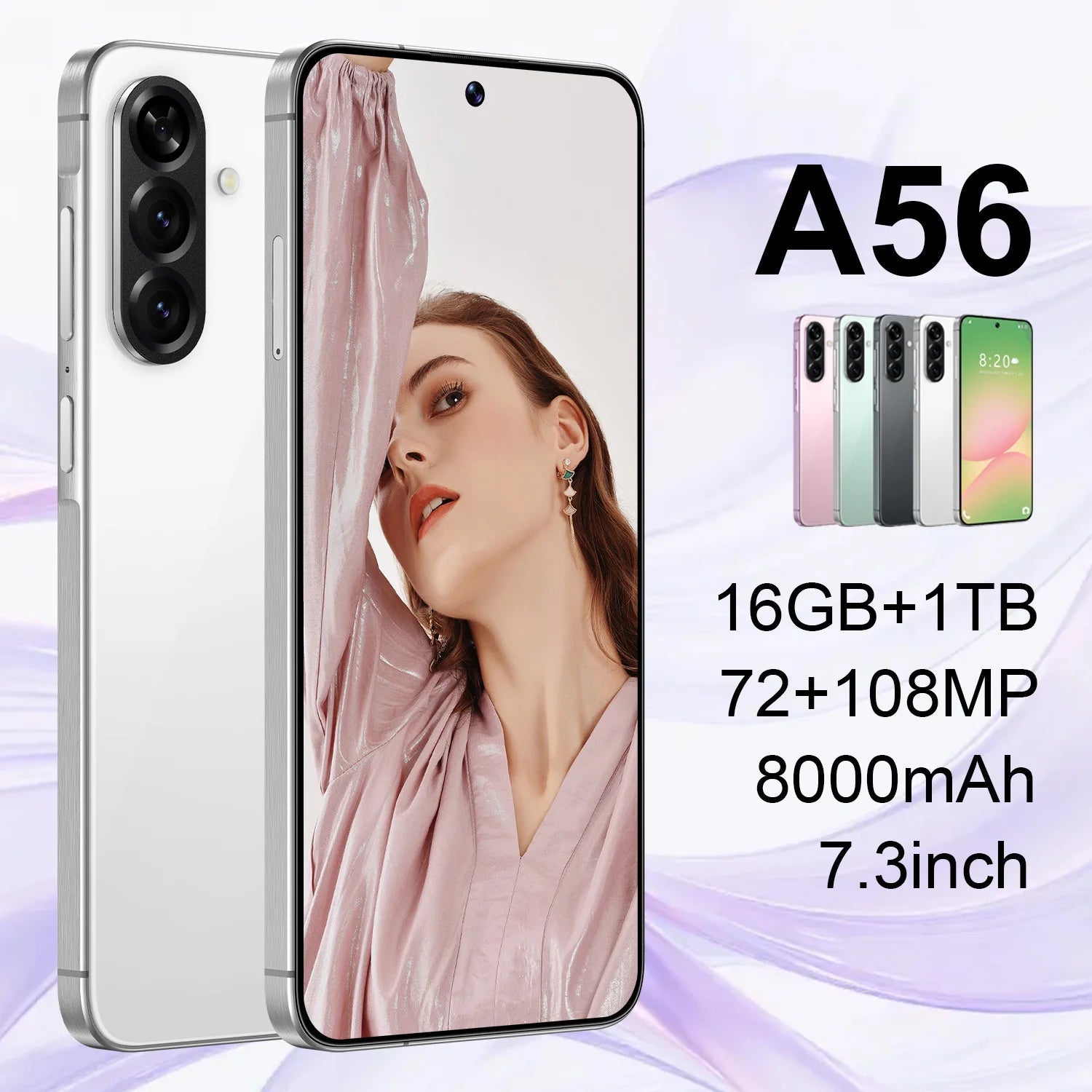 A56 5G Dual SIM Smartphone 16G+1TB - Rios Future ShopSmartphones191288010:-1Black;200001046:4807216g;210188933:1181041TB;210214501:3247091UK