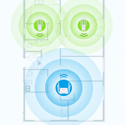 Amplificador de sinal Wifi Amplificador de sinal de roteador sem fio doméstico