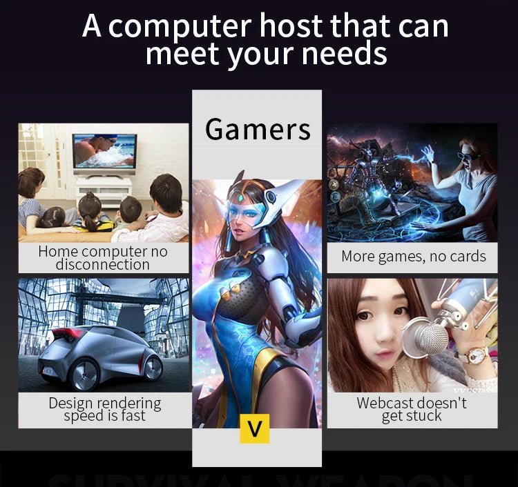 AOTESIER Gaming PC - Rios Future ShopComputer5:56964930I7 CPU 8G HD4600