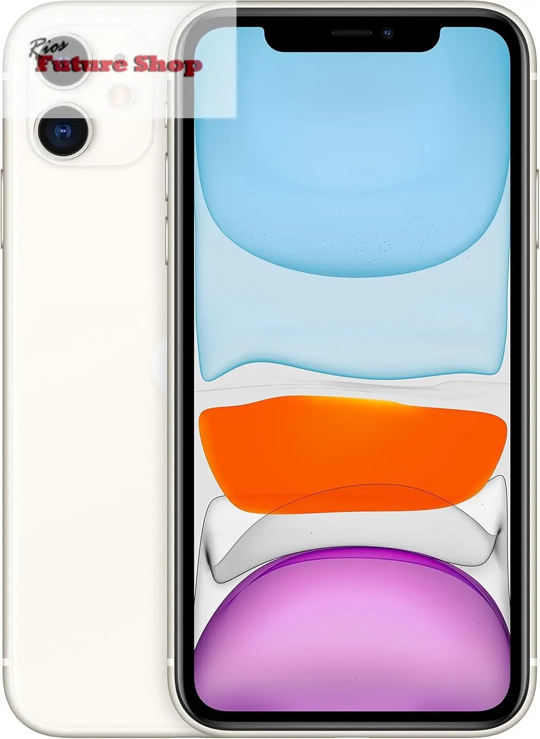 Apple iPhone 11, 128GB, branco (recondicionado)