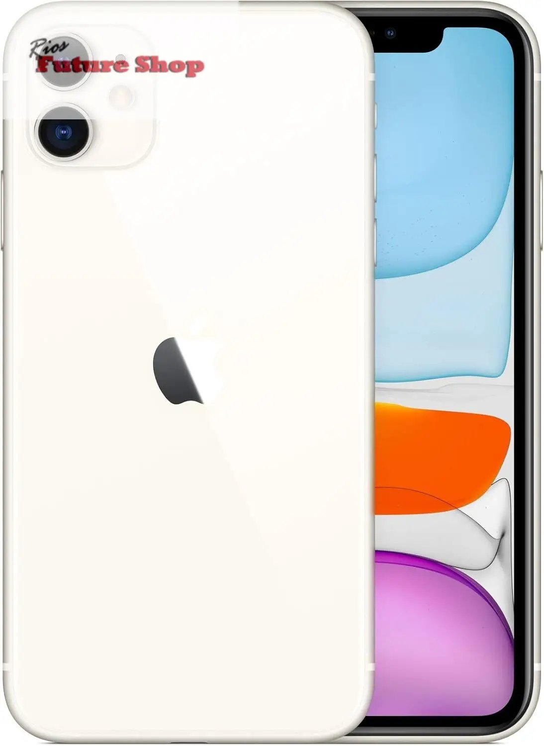 Apple iPhone 11, 128GB, branco (recondicionado)