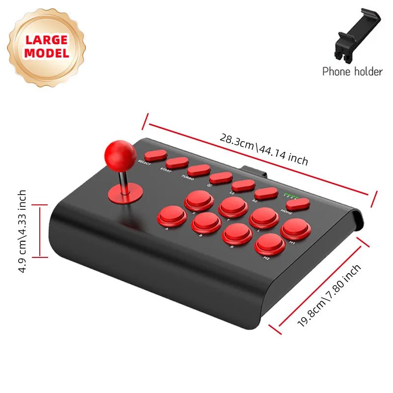 Arcade Joystick Wireless for PC/Android/ios/Switch/PS3/PS4 - Rios Future Shop
