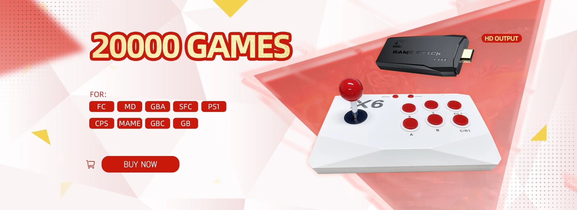 Arcade Joystick Wireless for PC/Android/ios/Switch/PS3/PS4 - Rios Future Shop