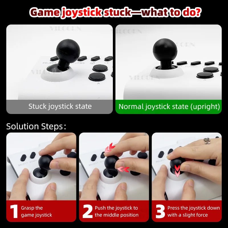Arcade Joystick Wireless for PC/Android/ios/Switch/PS3/PS4 - Rios Future Shop