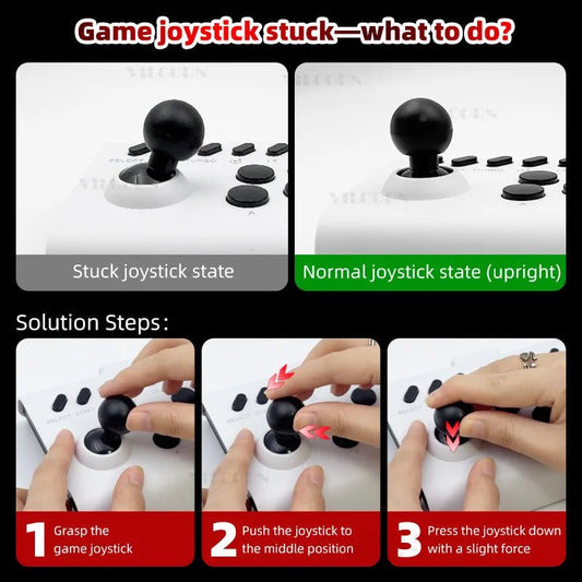 Arcade Joystick Wireless for PC/Android/ios/Switch/PS3/PS4 - Rios Future Shop
