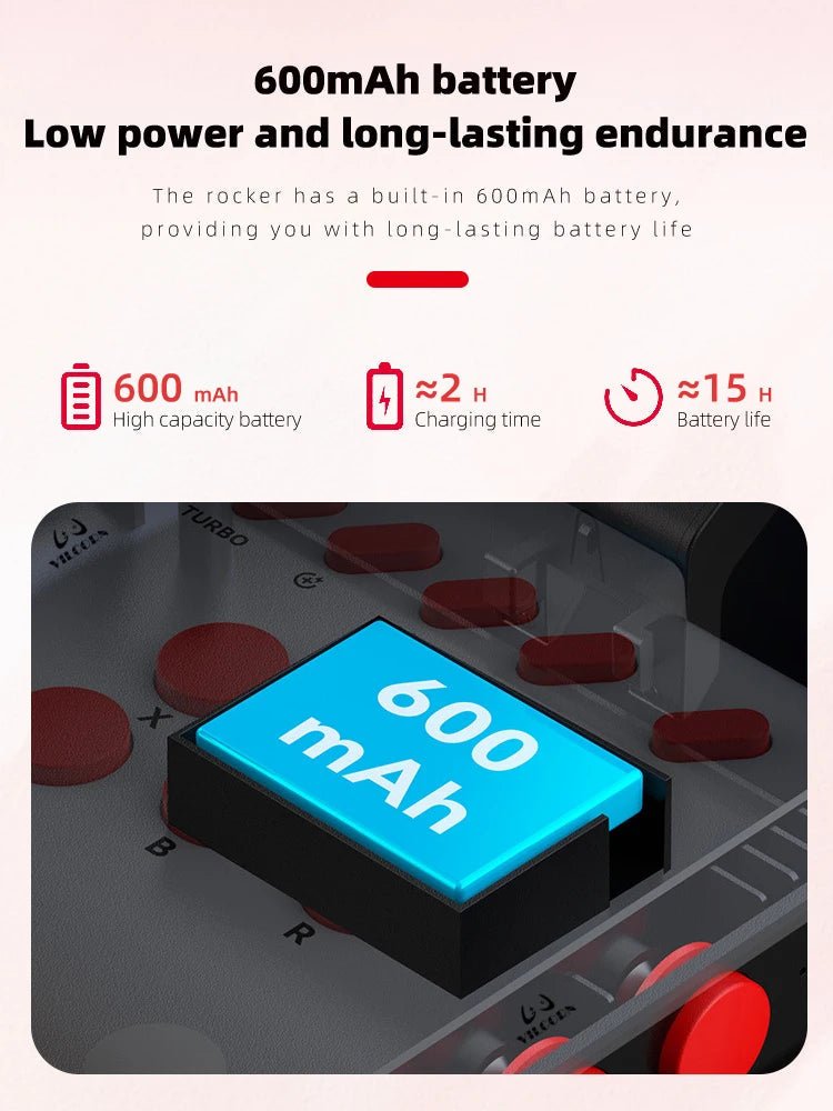 Arcade Joystick Wireless for PC/Android/ios/Switch/PS3/PS4 - Rios Future Shop