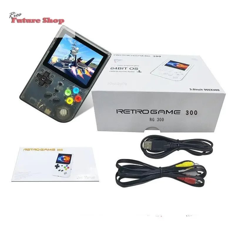Arcade Situ TONY Source Dual-system RG300 Handheld Game Console Small Mini PS1 GB Handheld - Rios Future Shop