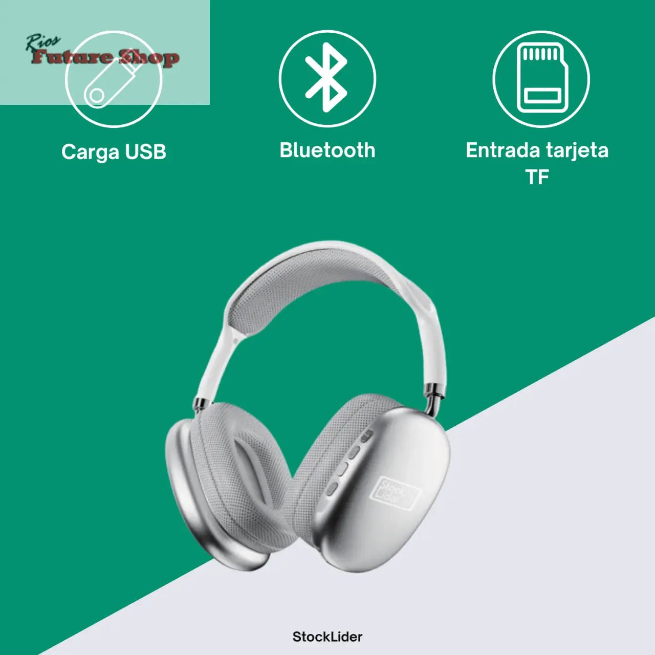 Auriculares Sem Fios - Rios Future Shop