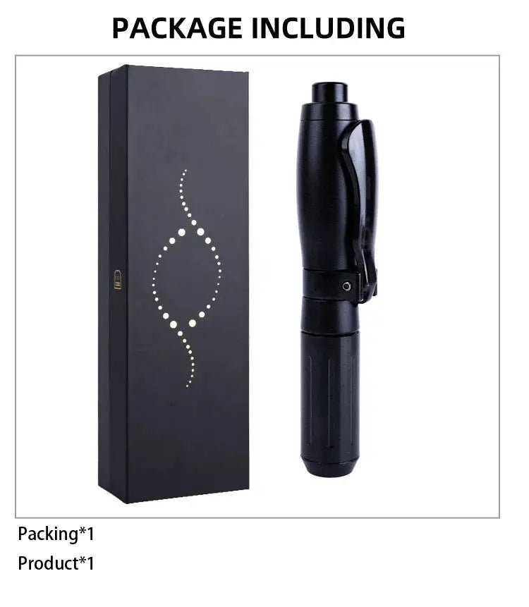 Black 2 IN 1 0.3ML & 0.5ML Hyaluronic Acid Pen Injection - Rios Future Shop