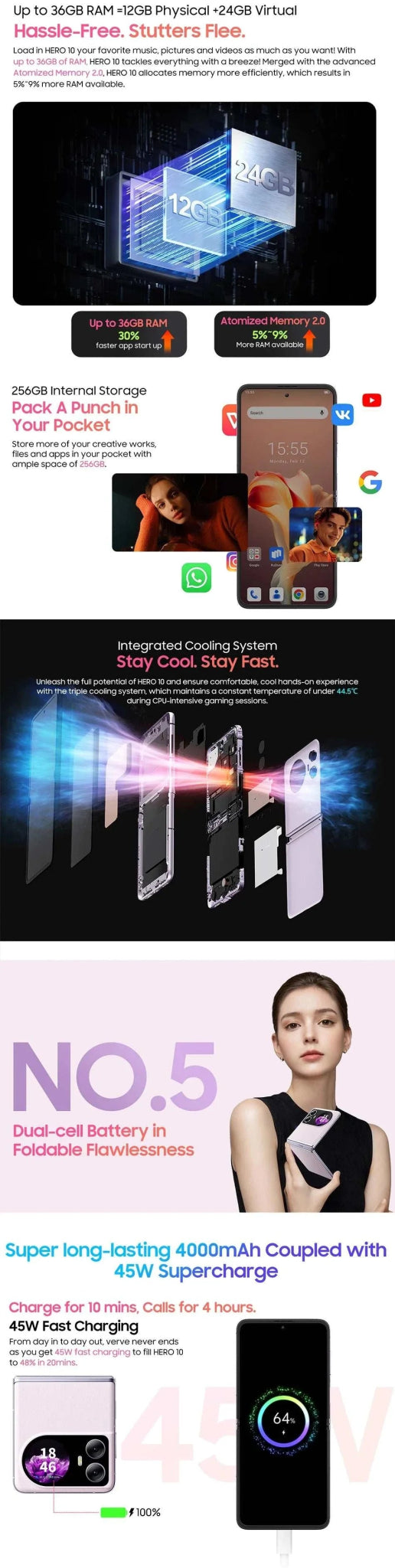 Blackview HERO 10 Smartphone 6.9 inch - Rios Future Shop