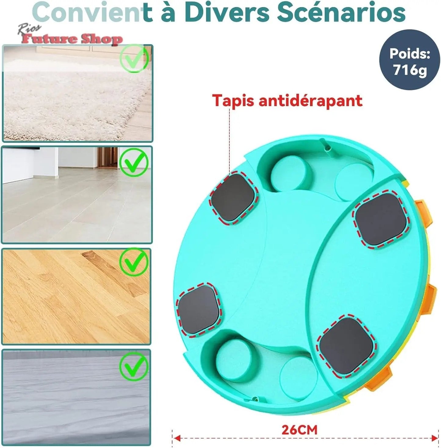 Dufuso Brinquedos interativos de alimentação lenta para a maioria dos cães, quebra-cabeças com 2 níveis de dificuldade, dispensador de prémios