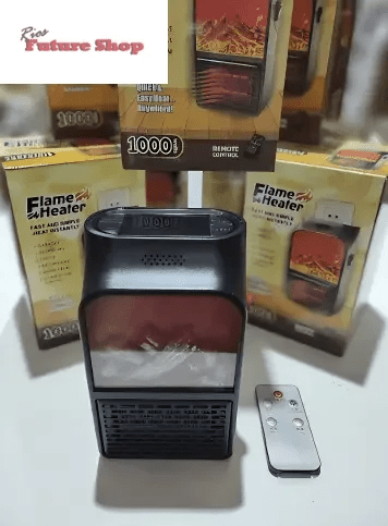 Calefactor chimenea con mando 1000 Watts - Rios Future Shop