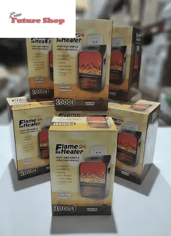 Calefactor chimenea con mando 1000 Watts - Rios Future Shop