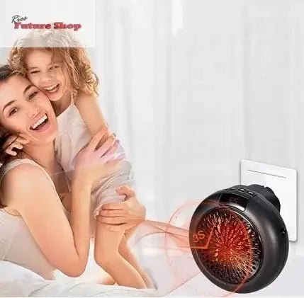 Calefactor Redondo Portátil 900 Watts - Rios Future Shop