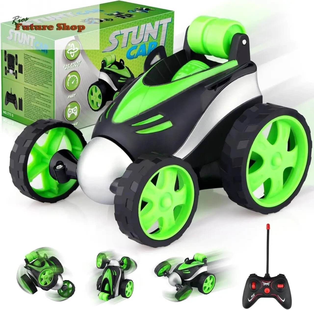 carro-teledirigido-acrobatico-stunt-rc-para-criancas-rotacion-3600-y-alta-velocidad-3227762 - Rios Future Shop