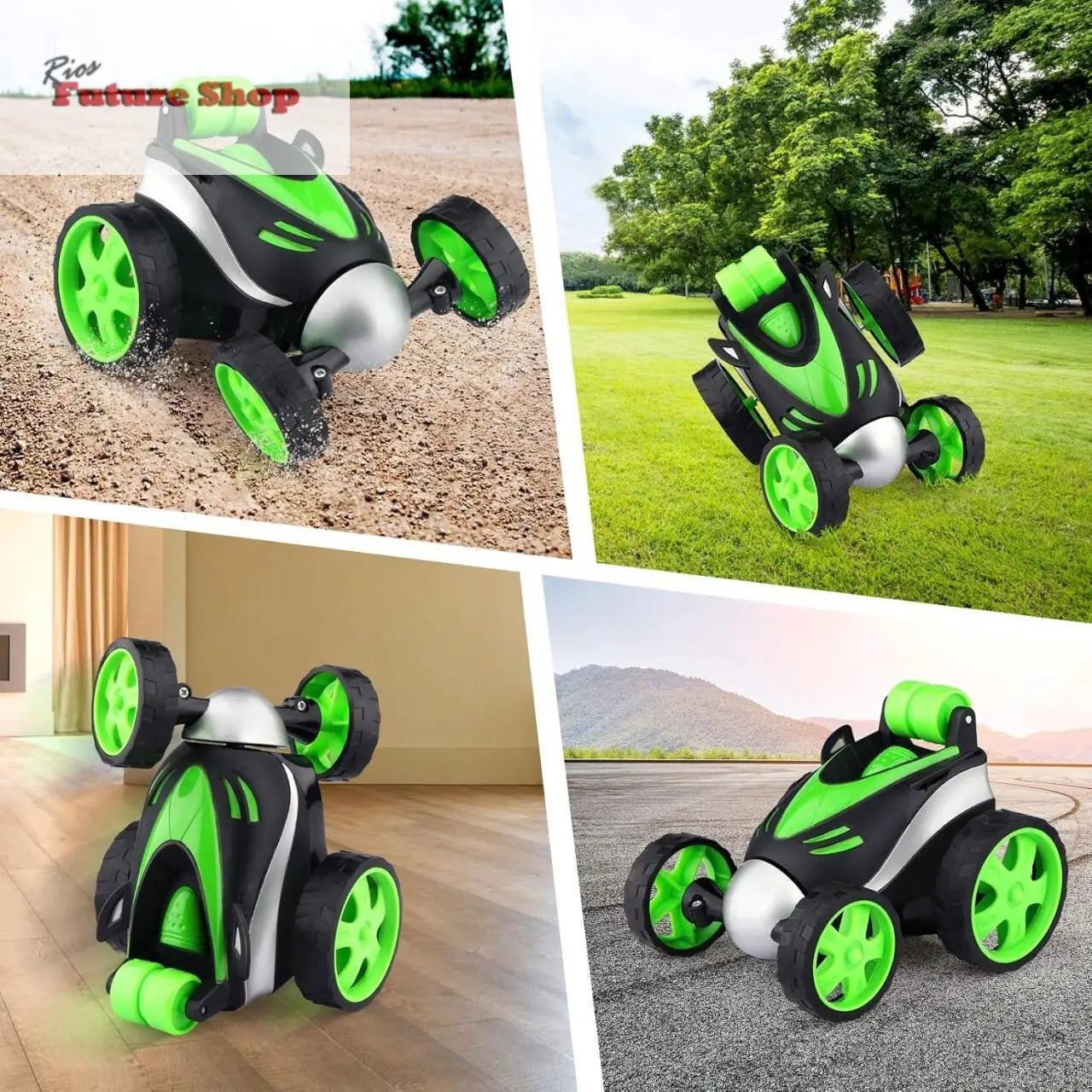 carro-teledirigido-acrobatico-stunt-rc-para-criancas-rotacion-3600-y-alta-velocidad-9098452 - Rios Future Shop