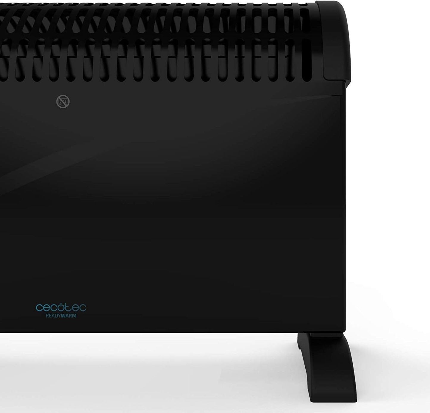 Cecotec Radiador Eléctrico Bajo Consumo Ready Warm 6500 Turbo Convection. 2000 W, Termostato Regulable, 4 Modos, Soporte de pie, Protección sobrecalentamiento, 20 m2