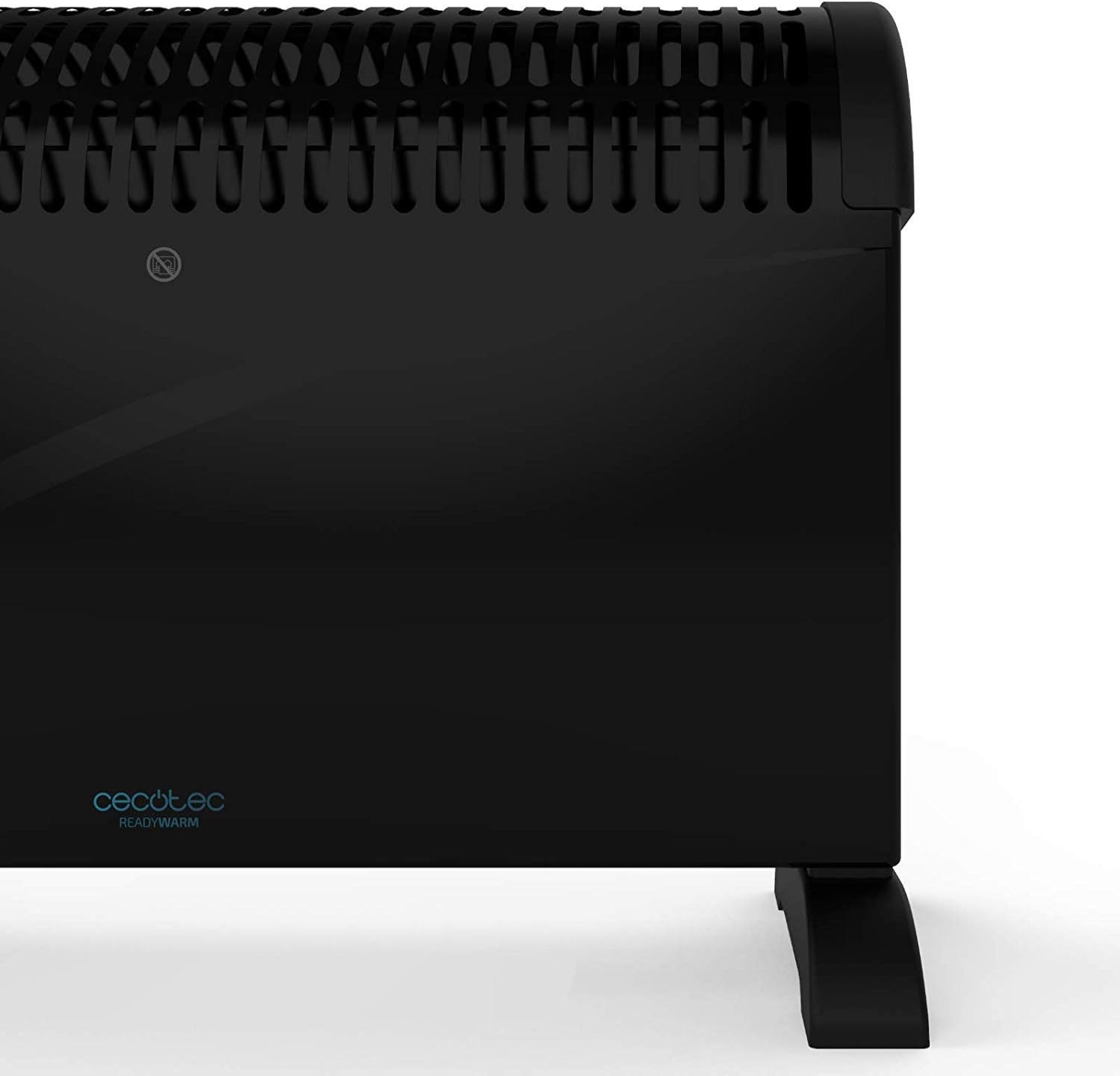 Cecotec Radiador Eléctrico Bajo Consumo Ready Warm 6500 Turbo Convection. 2000 W, Termostato Regulable, 4 Modos, Soporte de pie, Protección sobrecalentamiento, 20 m2
