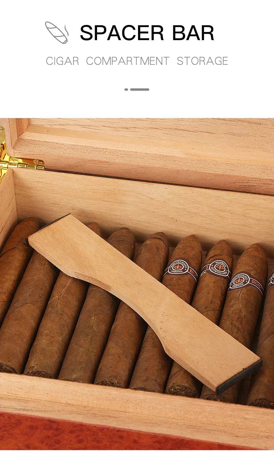 Cohiba Cedar Wood Travel Humidor - Rios Future Shop