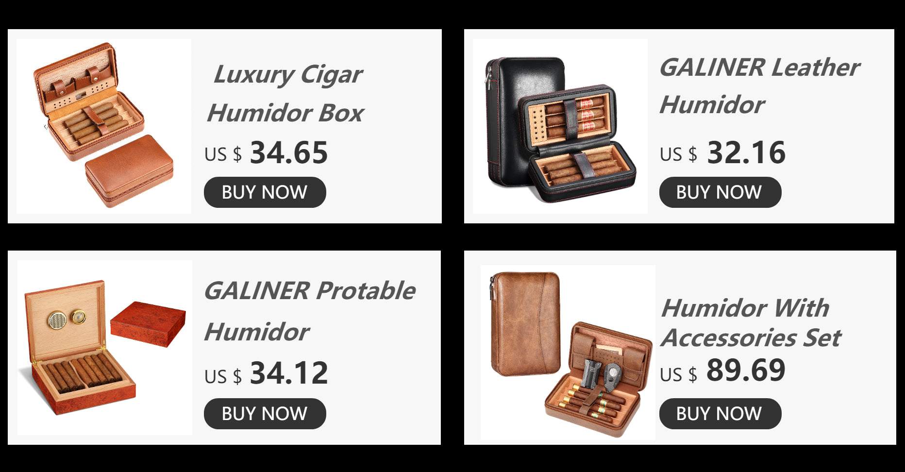 Cohiba Cedar Wood Travel Humidor - Rios Future Shop
