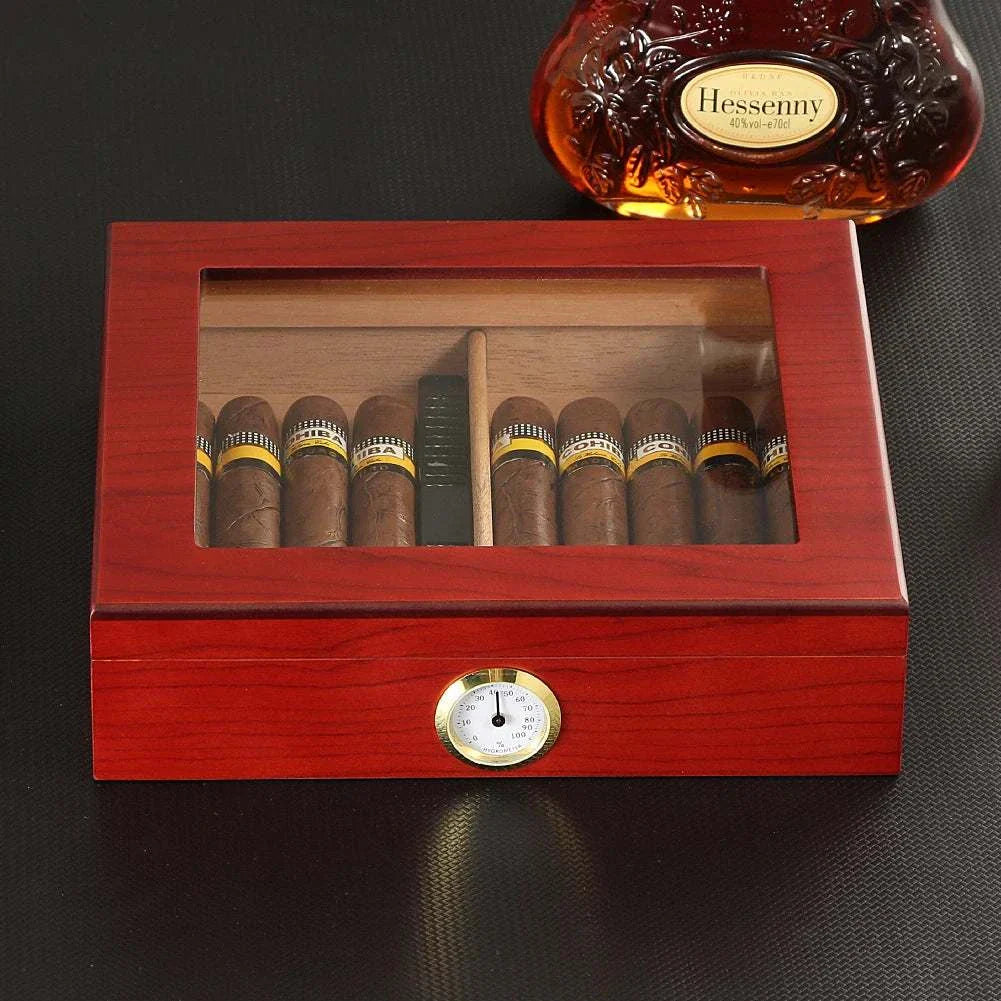Cohiba Cedar Wood Travel Humidor - Rios Future Shop