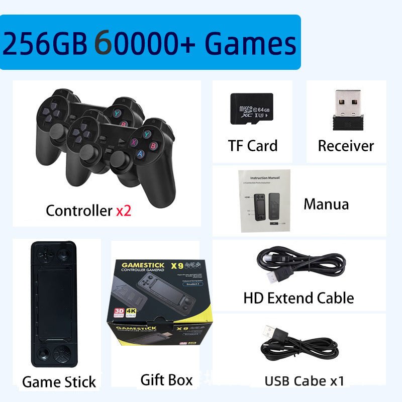 Consola de jogos X9 HD Home - Rios Future Shop