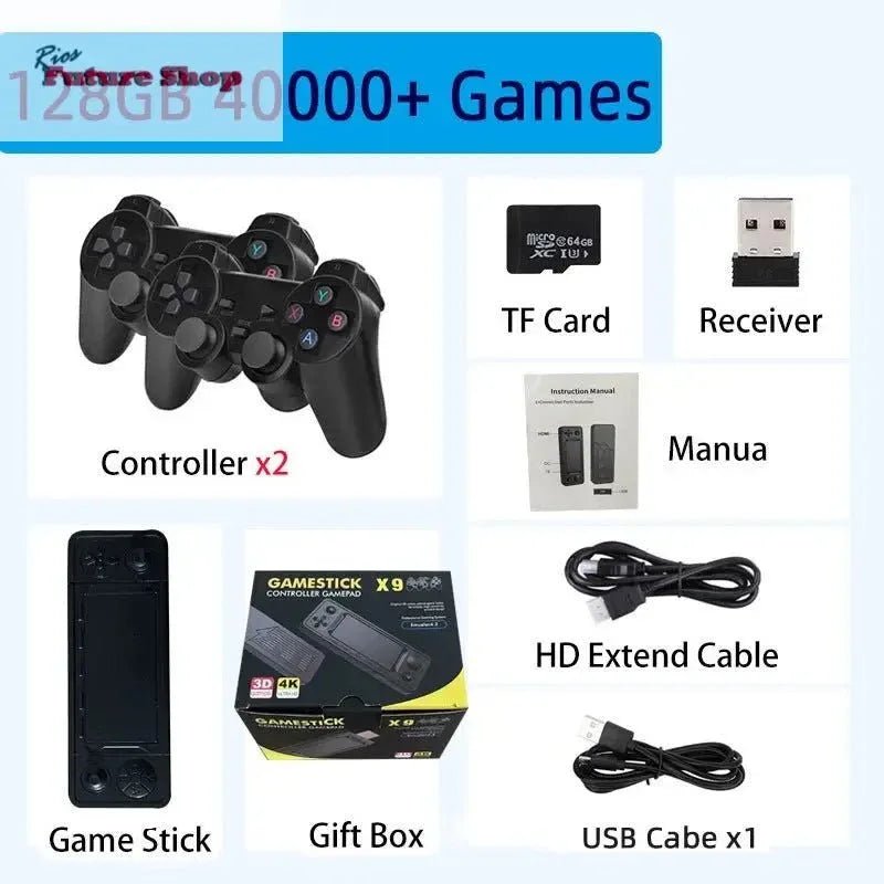 Consola de jogos X9 HD Home - Rios Future Shop