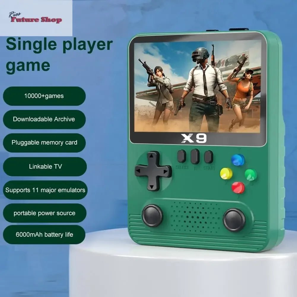 Consola de Juegos x9 con pantalla IPS de 3,5 Pulgadas - Rios Future Shop