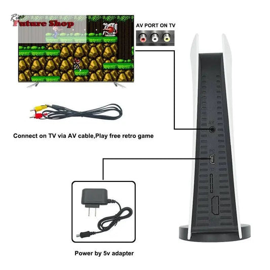 Consola Nostálgica Retro P5 Mini TV GS5 Wired Family Game 620 jogos - Rios Future Shop