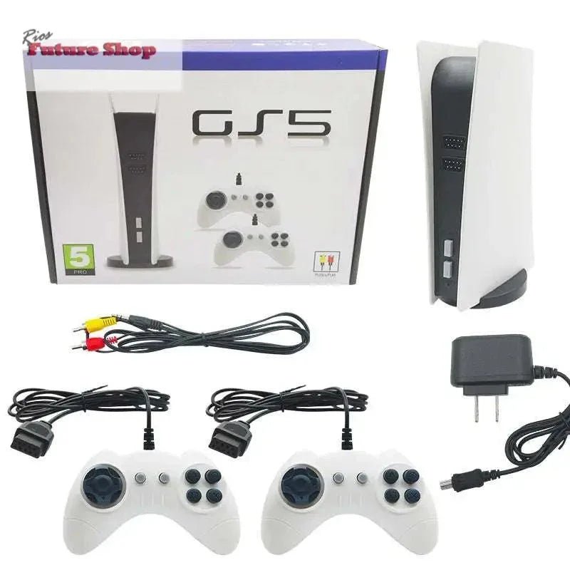 Consola Nostálgica Retro P5 Mini TV GS5 Wired Family Game 620 jogos - Rios Future Shop