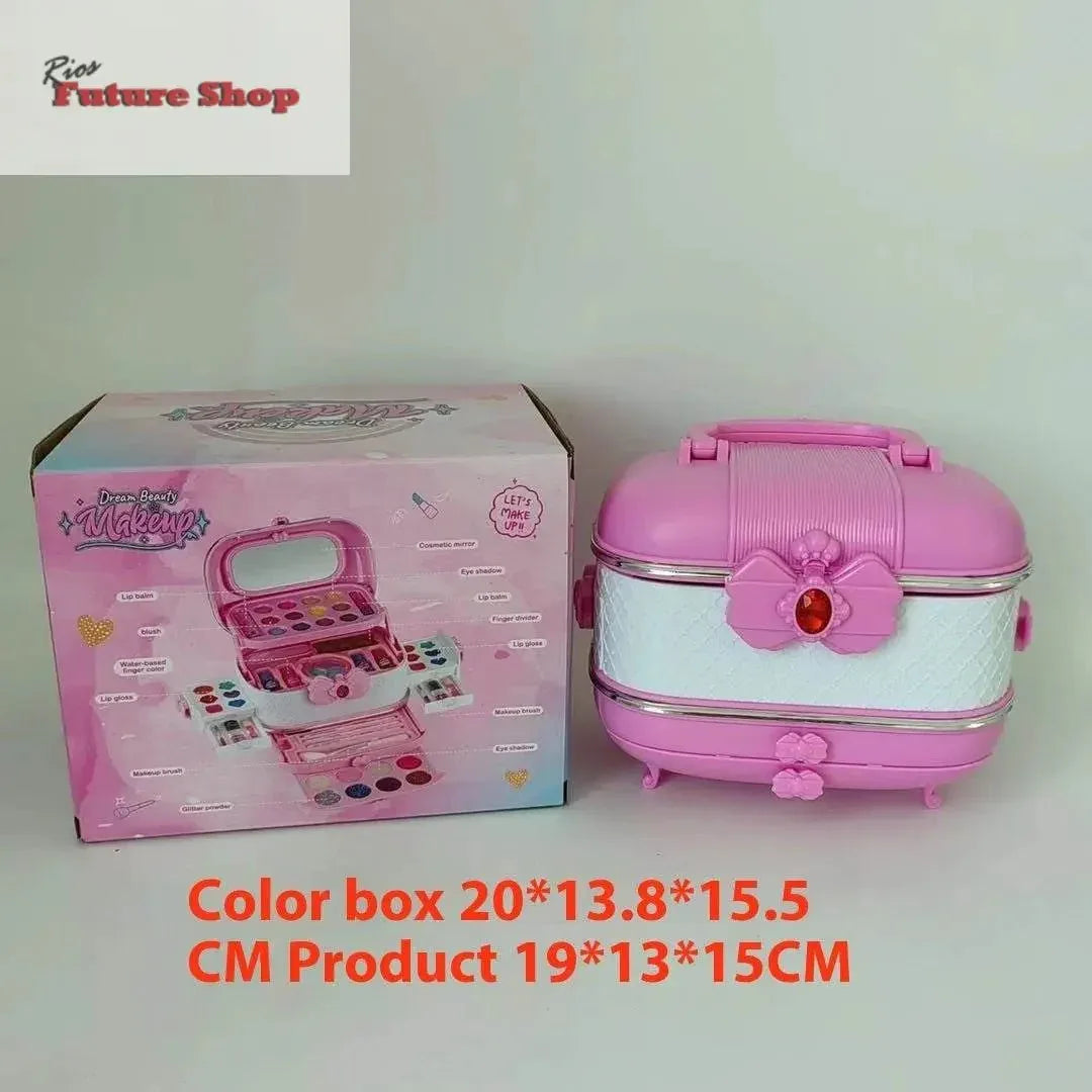 Cosmética Frigorífico Maquilhagem Lavável Infantil Brinquedos Casinha - Rios Future Shop