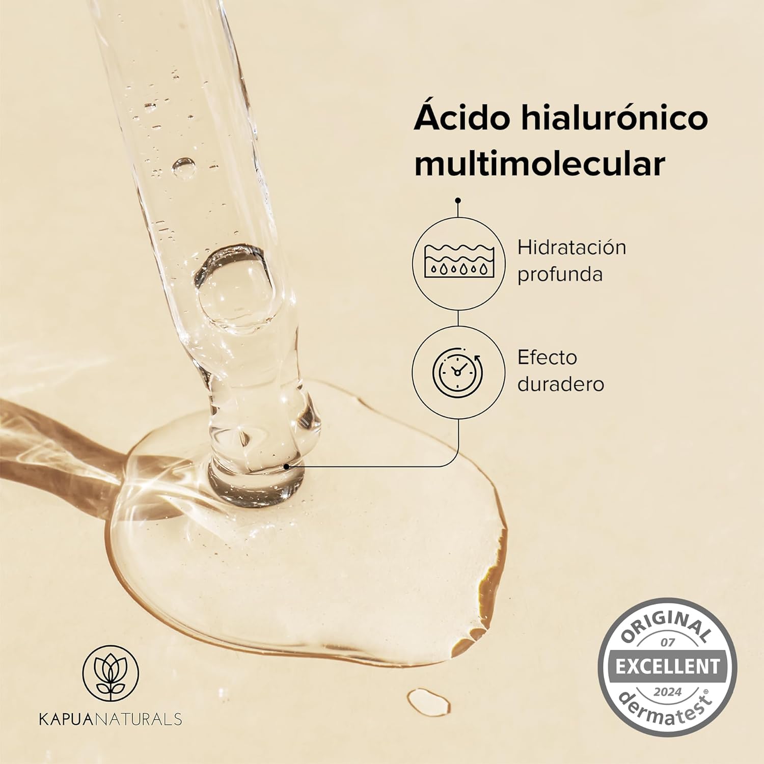 Crema Facial de Acido Hialuronico • 100ml • Crema Hidratante Facial • ORGÁNICA & VEGANO • Cosmética natural y sostenible • con Aloe Vera •Crema hidratante antiedad para hombres y mujeres