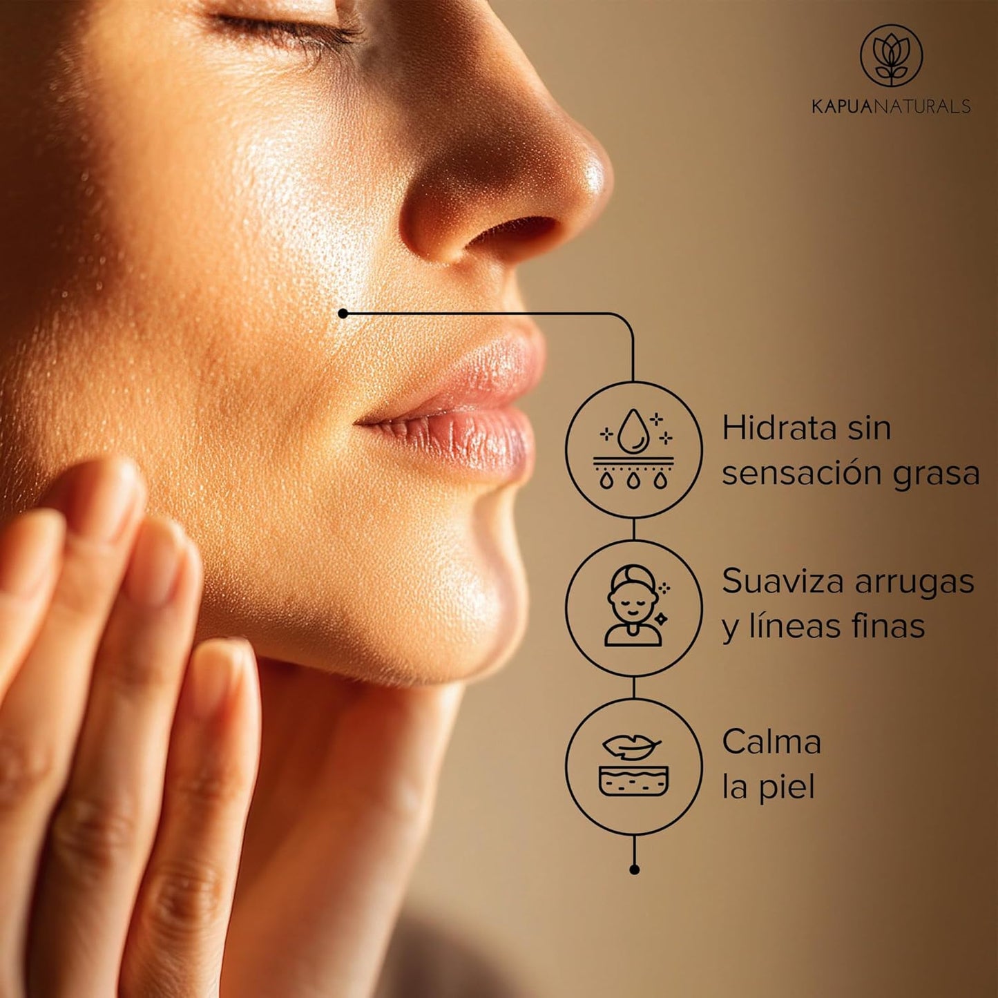 Crema Facial de Acido Hialuronico • 100ml • Crema Hidratante Facial • ORGÁNICA & VEGANO • Cosmética natural y sostenible • con Aloe Vera •Crema hidratante antiedad para hombres y mujeres