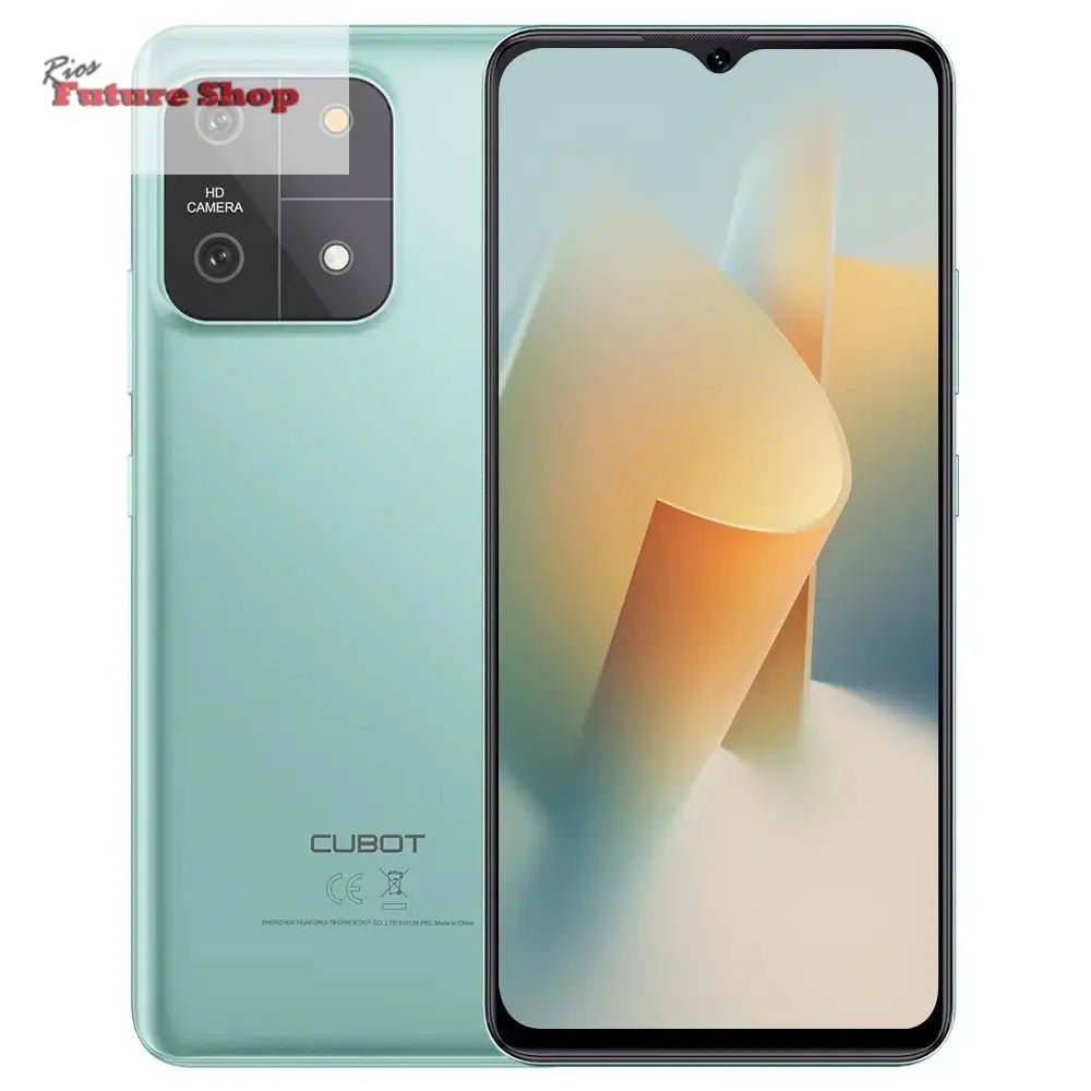 Cubot A1 Smartphone 6.56" HD+Screen 8GB(4GB+4GB)RAM 128GB ROM Octa core Android 13 5100mAh Battery Face ID 13MP Camera Cellphone - Rios Future Shop