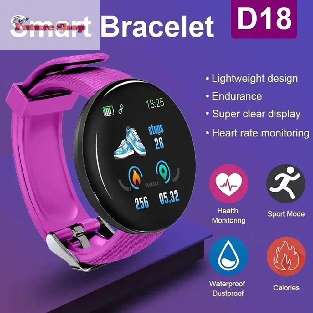 D18 Smart Watch for IOS Android - Rios Future Shop