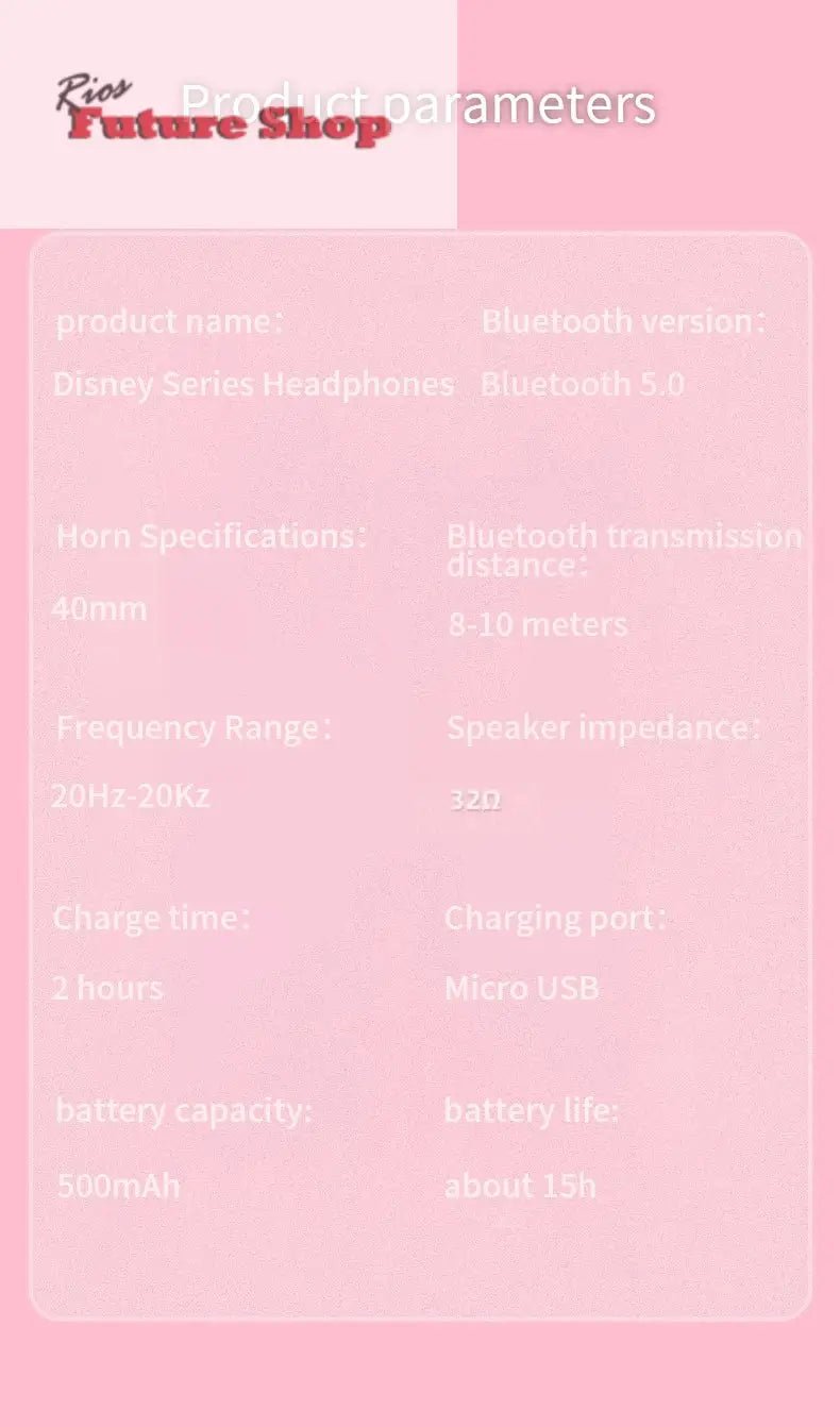 Disney E08 Mini Mickey Earbuds - Rios Future Shopheadphones