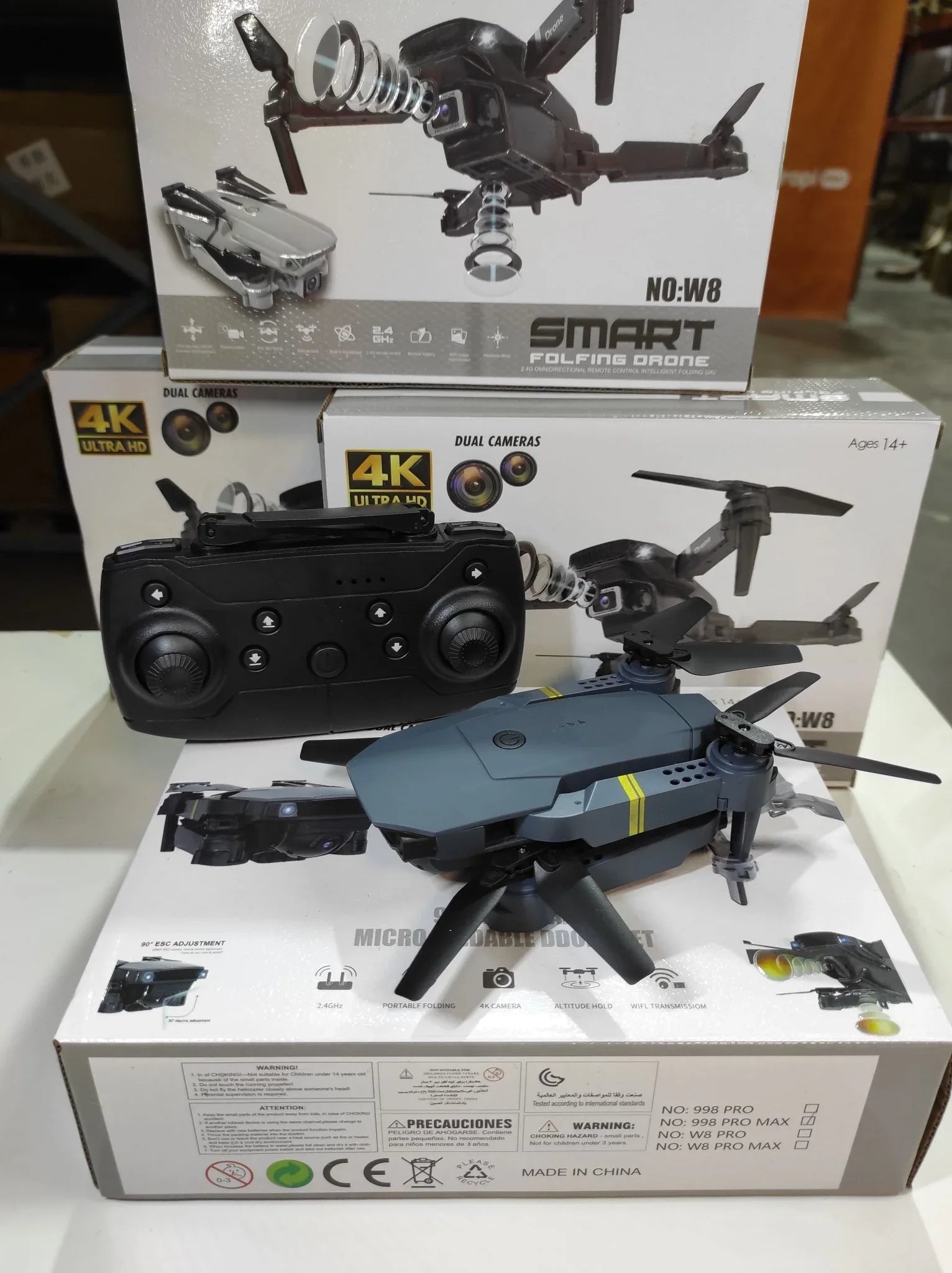 Drone 4K Cam + Pack Case - Rios Future Shop