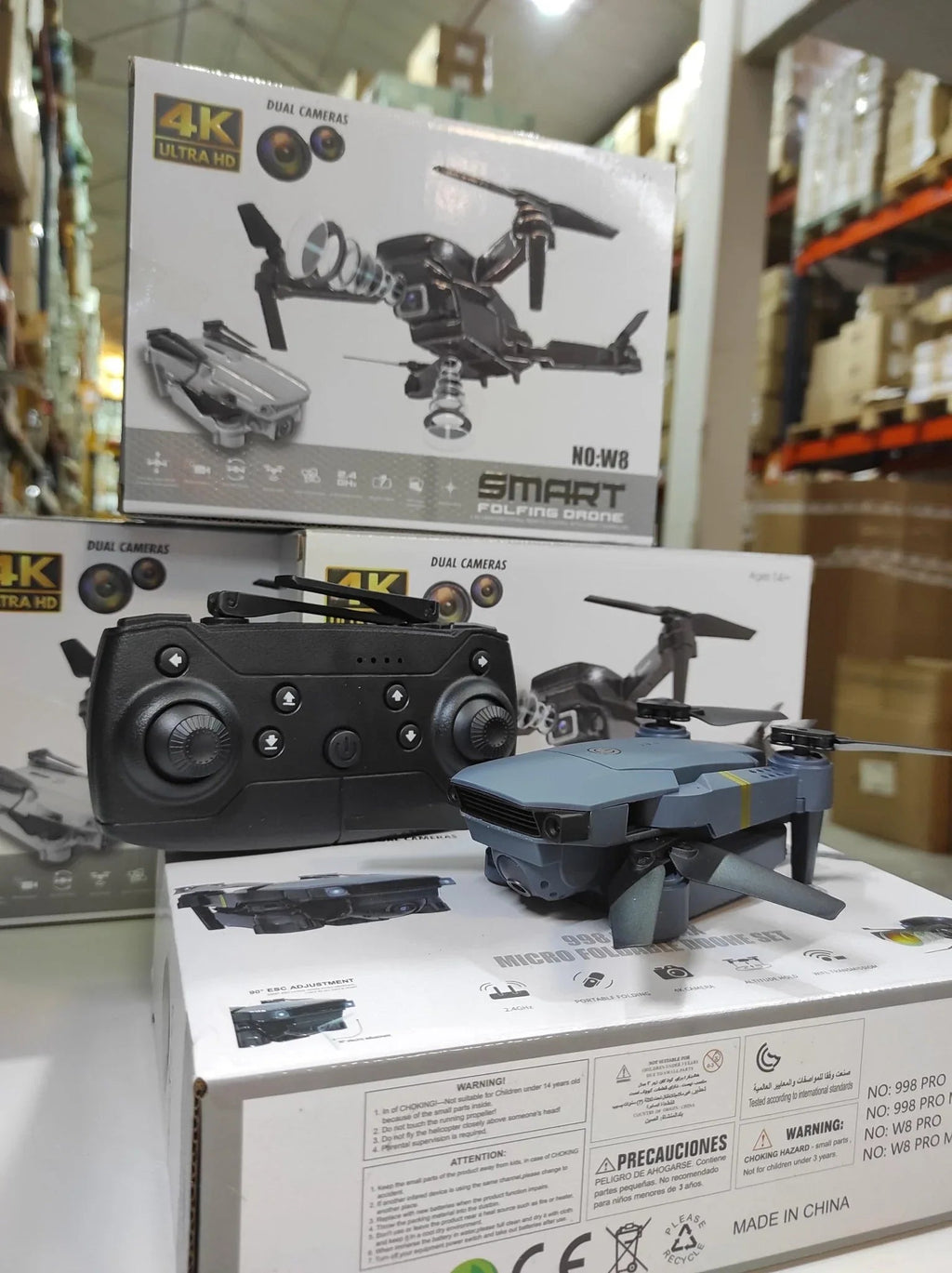 Drone 4K Cam + Pack Case - Rios Future Shop
