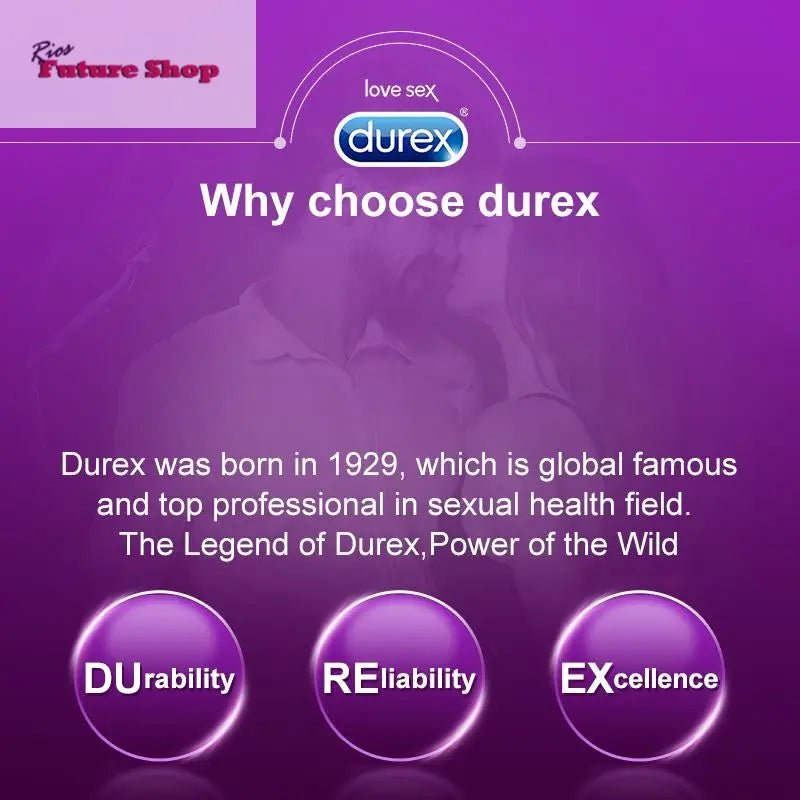 Durex Multi-functional Bullet Vibrator Waterproof G-Spot Bullet Clitoral Stimulation Intimate Goods Adult Sex Toys for Women - Rios Future Shop