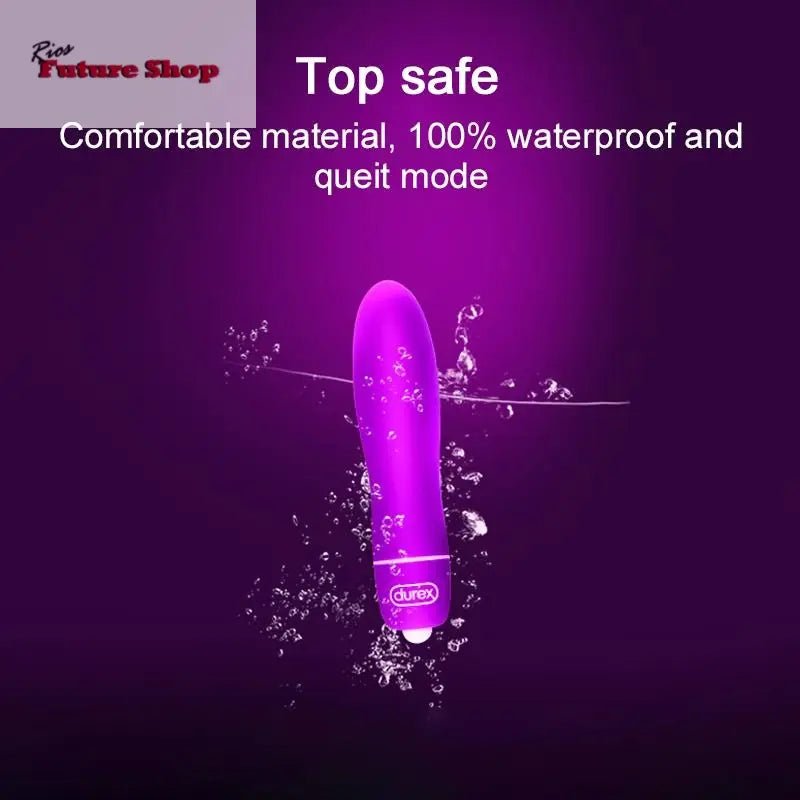 Durex Multi-functional Bullet Vibrator Waterproof G-Spot Bullet Clitoral Stimulation Intimate Goods Adult Sex Toys for Women - Rios Future Shop
