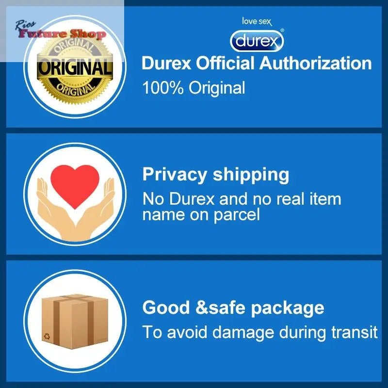 Durex Multi-functional Bullet Vibrator Waterproof G-Spot Bullet Clitoral Stimulation Intimate Goods Adult Sex Toys for Women - Rios Future Shop