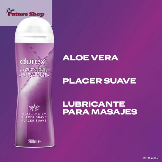 Durex Play Massage Gel Lubricante 2 en 1 con Aloe Vera - 200 ml - Rios Future Shop