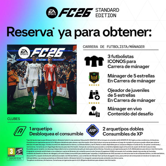 EA SPORTS FC 26 Standard Edition PS5 | Videojuegos | Castellano