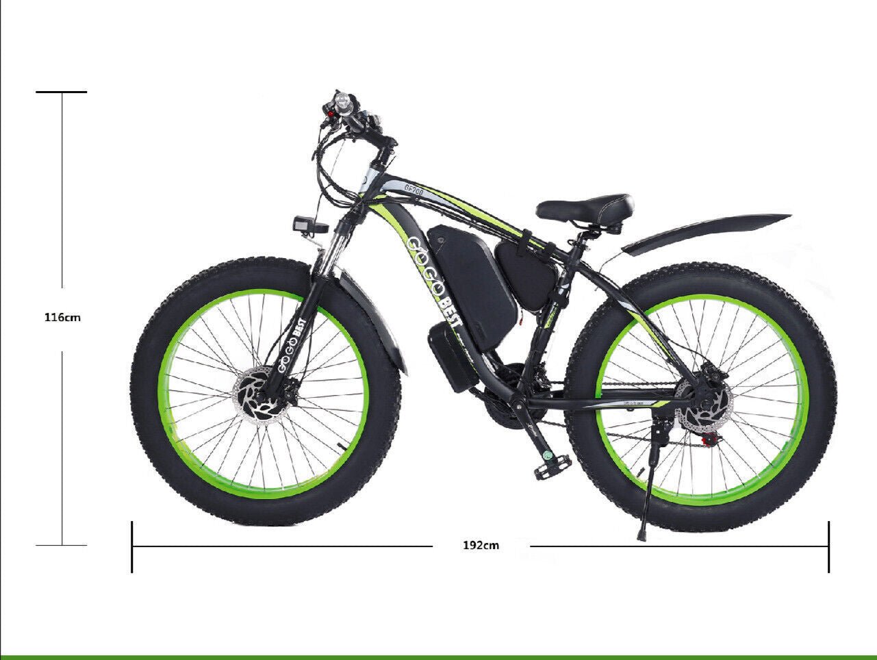 Electric Bicycle E - bike Dual - motor - Rios Future Shop