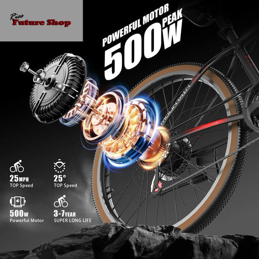 electric-bike-for-adults-500w-motorle-battery-26in-tires-e-bikes-for-adults-1370713 - Rios Future Shop