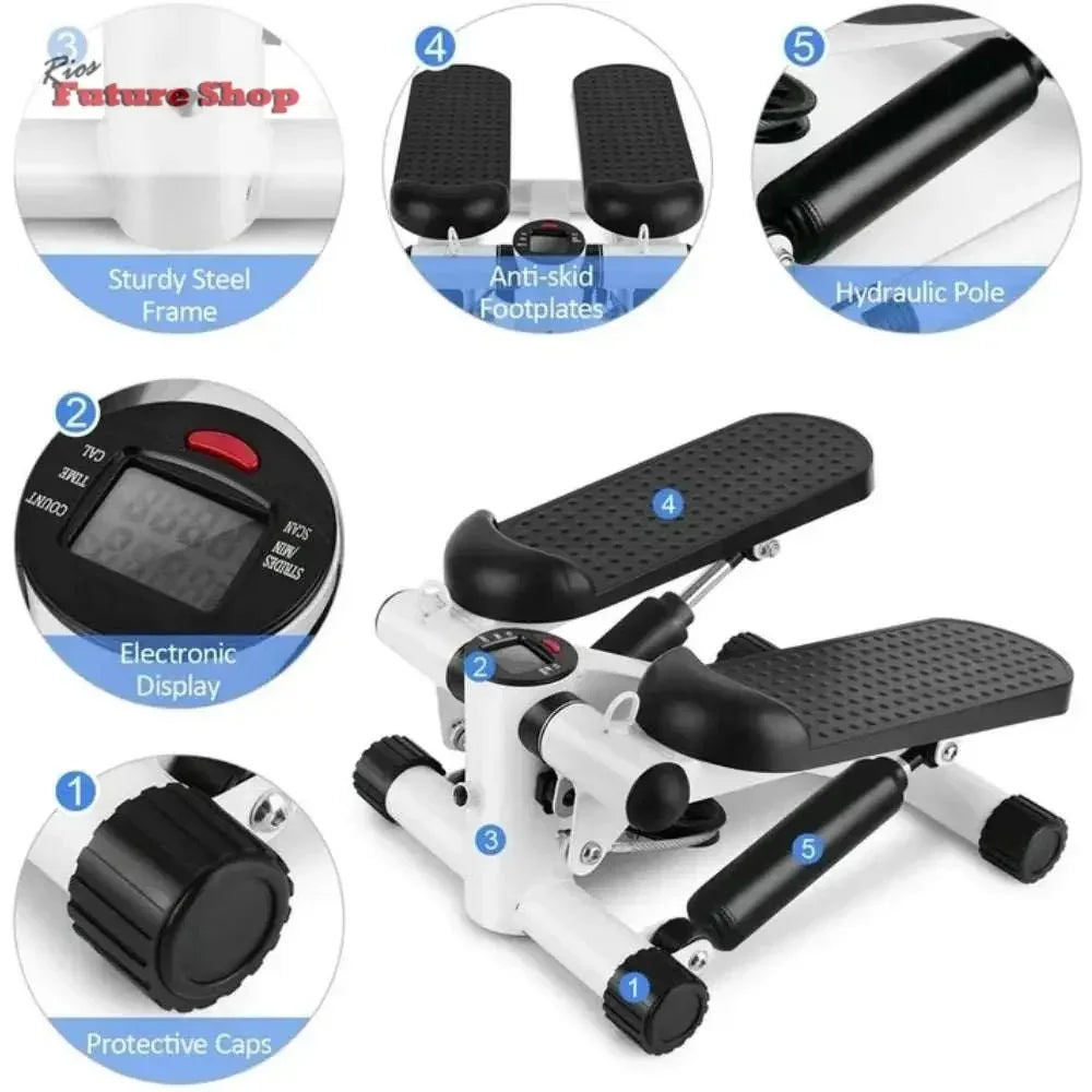 Equipamento de ginástica doméstica, Stepper multifuncional - Rios Future Shop