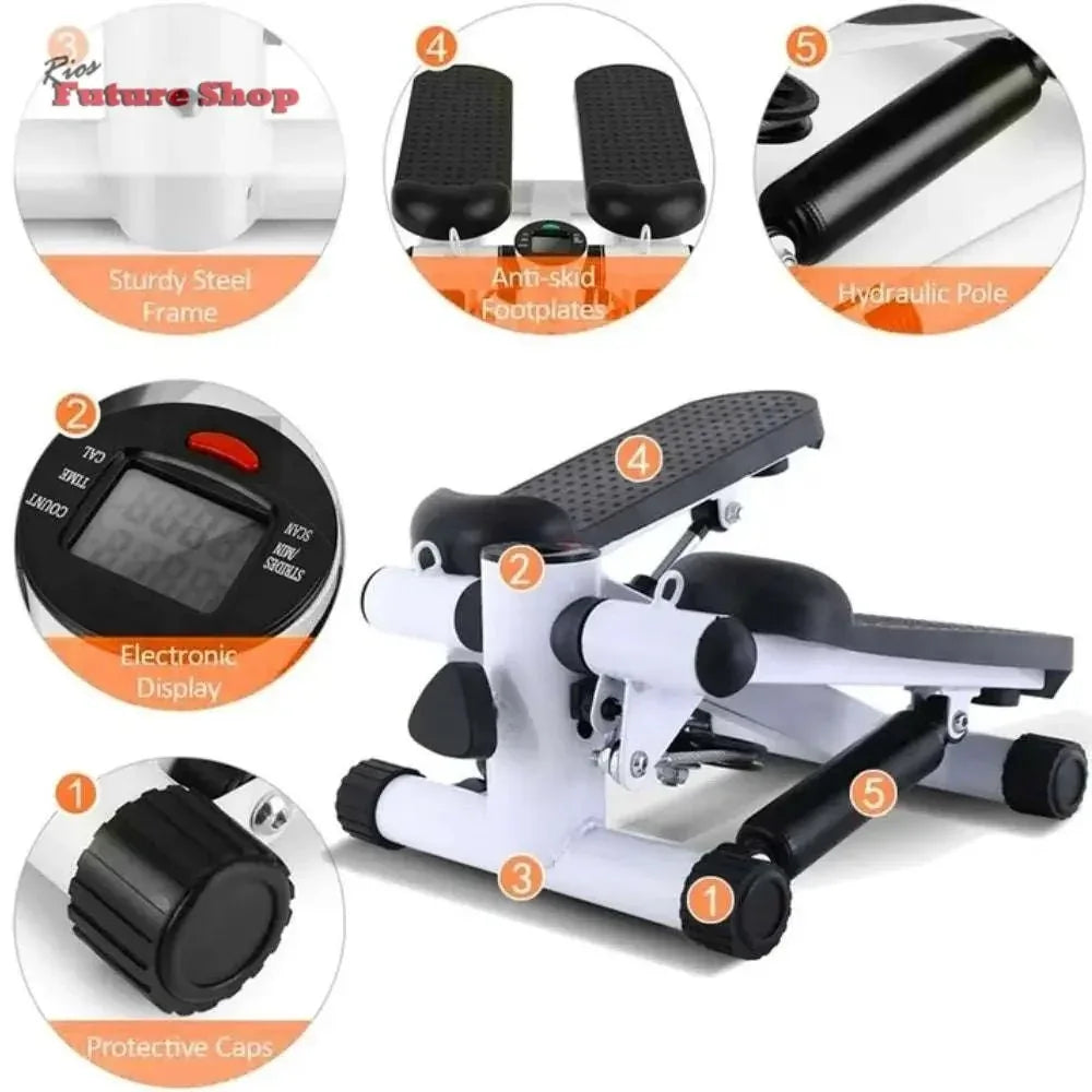 Equipamento de ginástica doméstica, Stepper multifuncional - Rios Future Shop