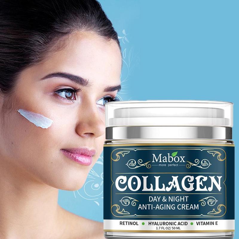 Creme facial hidratante de colagénio