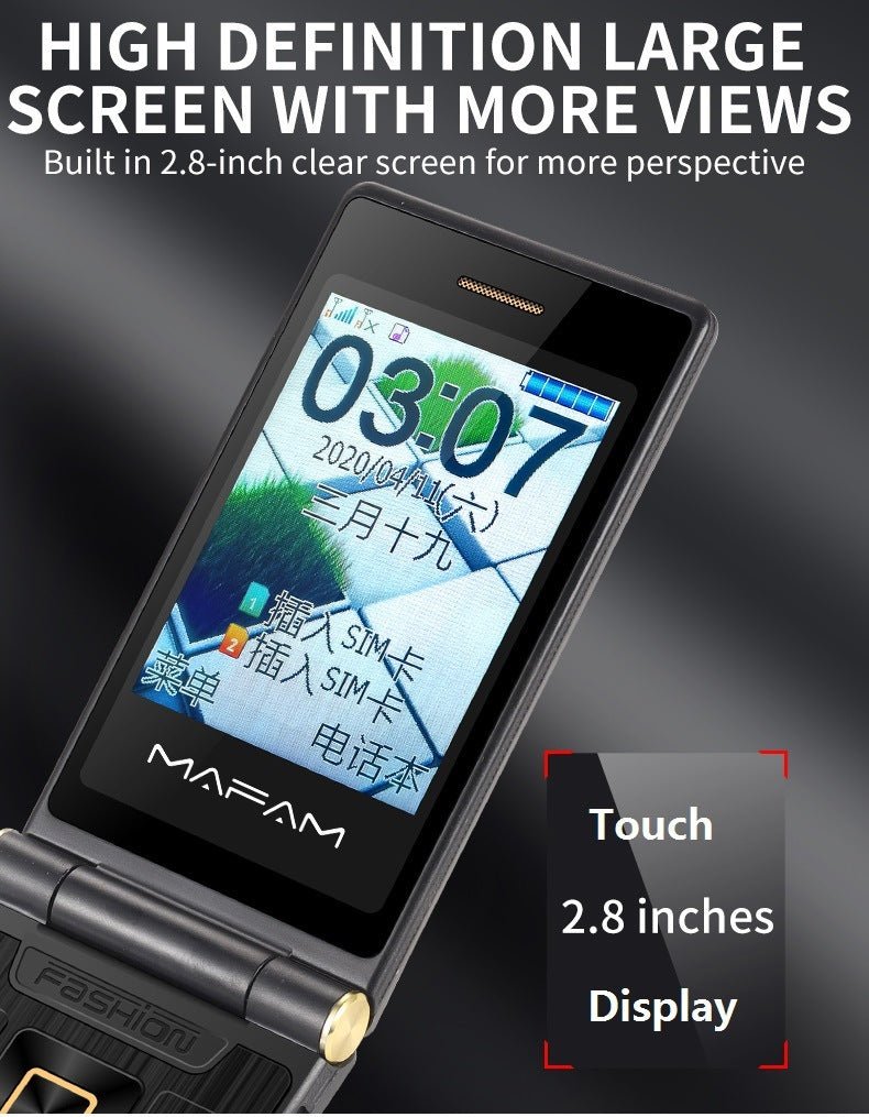 Full Network Connectivity Dual Screen Flip Cover - Rios Future Shop
